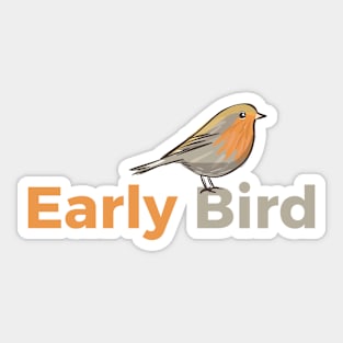 Early bird Sticker